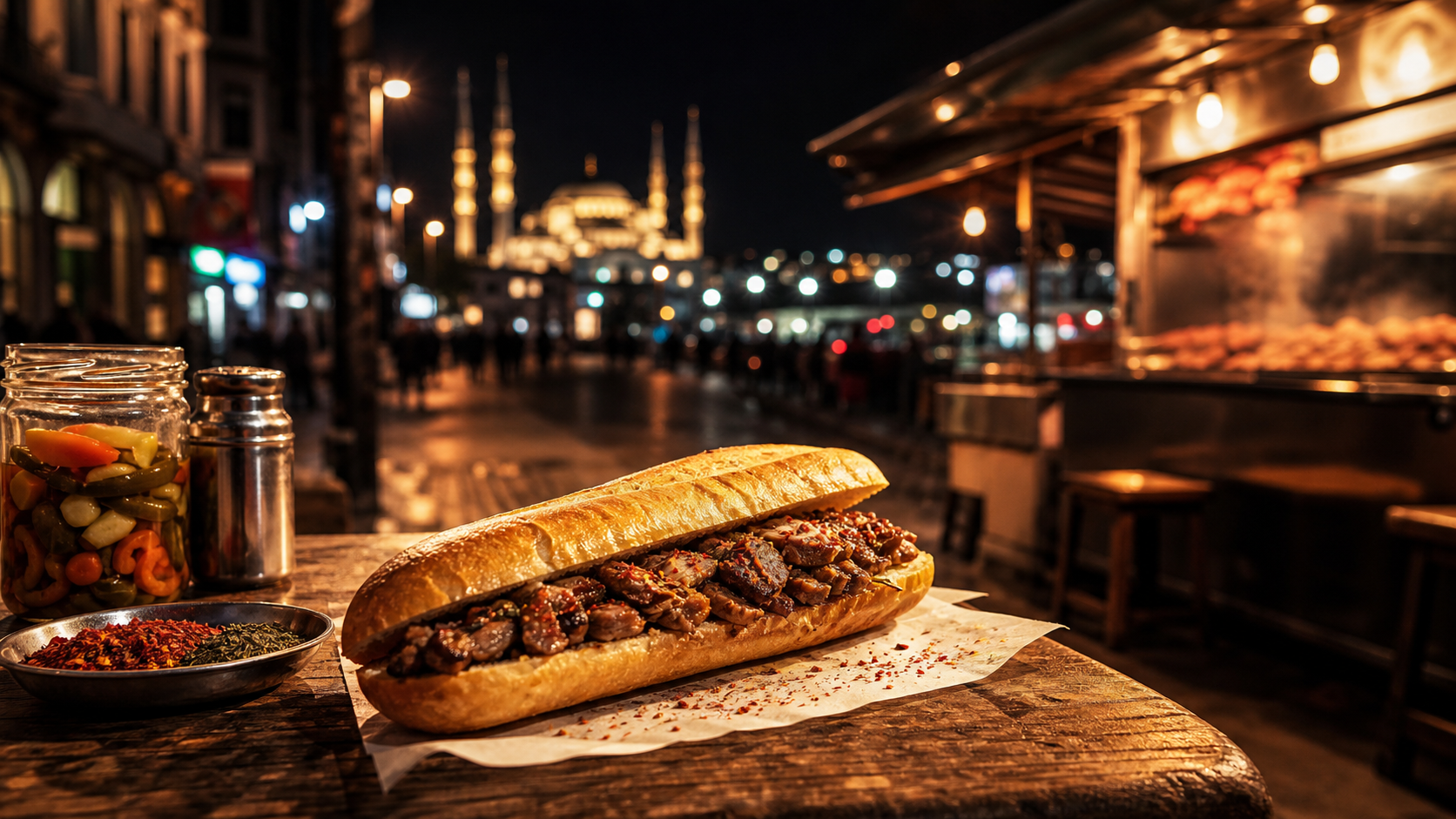 Kokoreç nasıl yapılır yazısı için gece sokak lezzeti